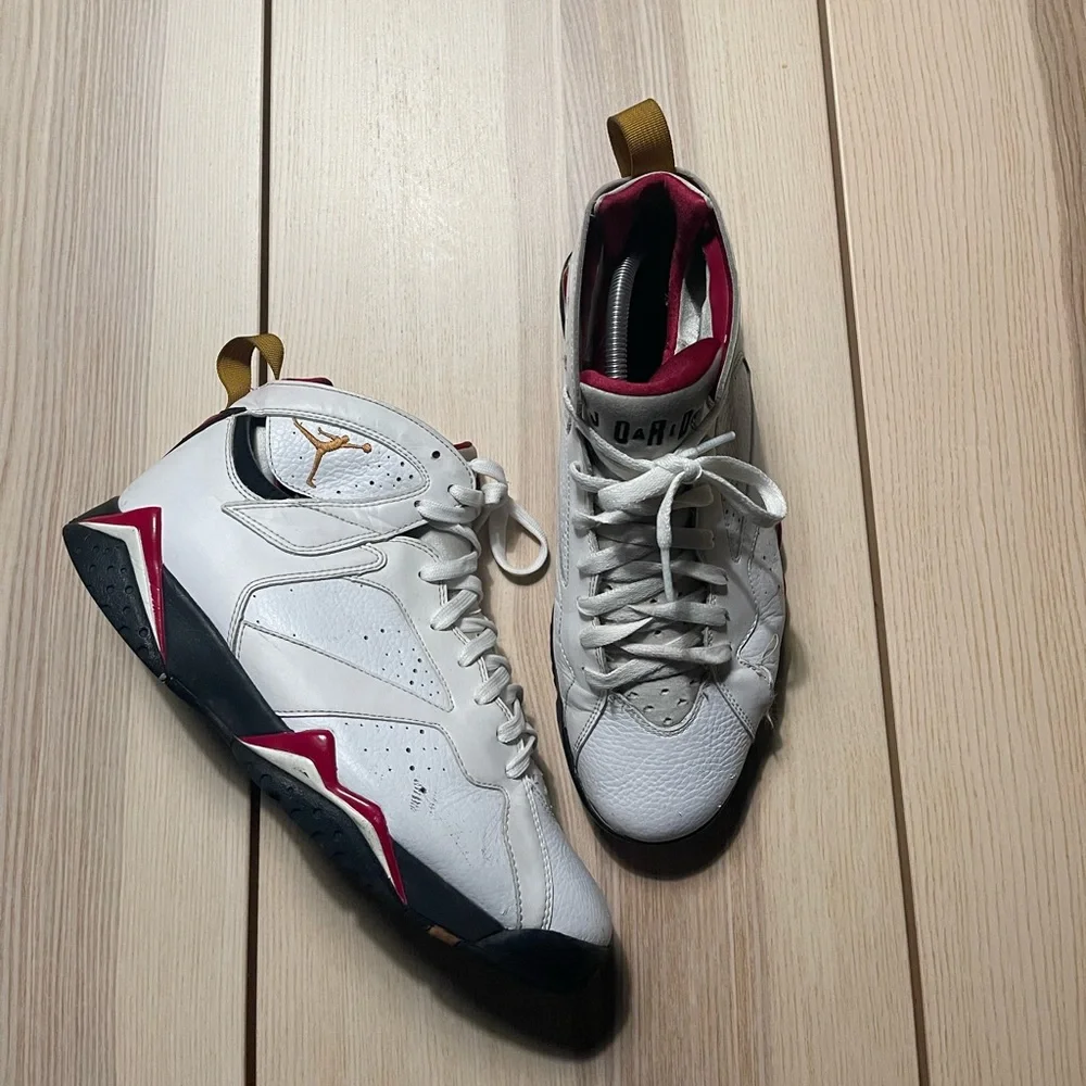 2011 Nike Air‎ Jordan 7 Retro VII Cardinal 304755-104 Size 9.5